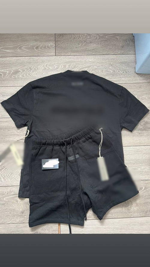 Black Short Set